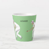 Lawn Bowls Milchtasse (Vorderseite)