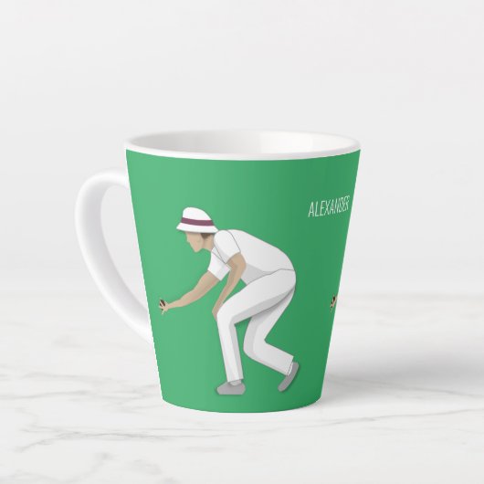 Lawn Bowls Milchtasse (Linke Ecke)