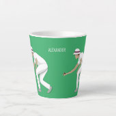 Lawn Bowls Milchtasse (Vorderseite)