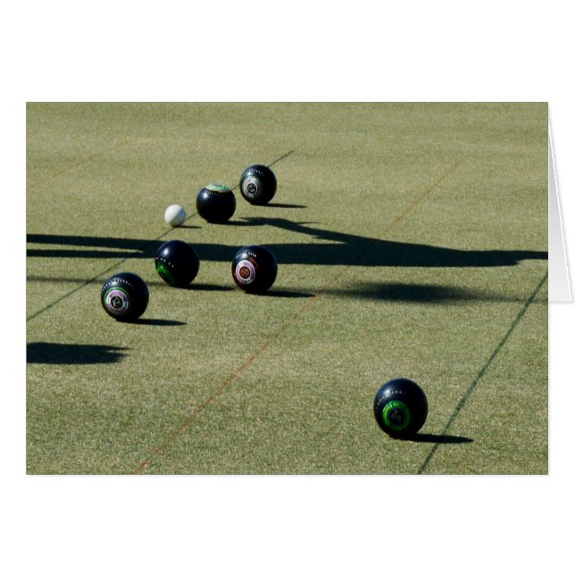 "Lawn Bowls Nah Call", (Vorderseite (Horizontal))