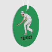 Lawn Bowls Ornament (Vorderseite)