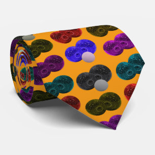 Lawn Bowls Pop Art Pattern, Krawatte