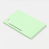 Lawn Bowls Post-it Klebezettel (angewinkelt)