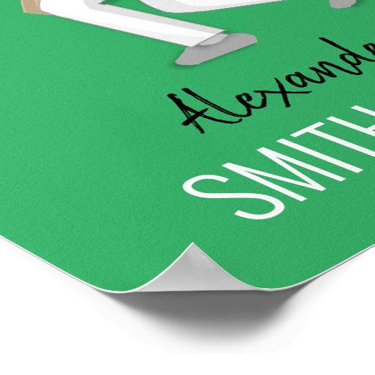 Lawn Bowls Poster (Ecke)