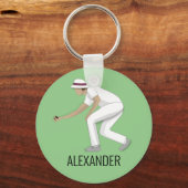Lawn Bowls Schlüsselanhänger (Vorderseite)