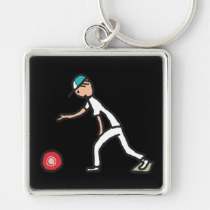Lawn Bowls Schlüsselanhänger