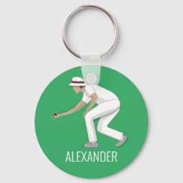 Lawn Bowls Schlüsselanhänger