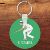 Lawn Bowls Schlüsselanhänger (Vorderseite)