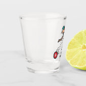 Lawn Bowls Schnapsglas (Links)