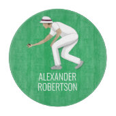 Lawn Bowls Schneidebrett (Vorderseite)