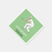 Lawn Bowls Serviette (Ecke)