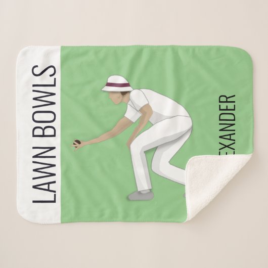 Lawn Bowls Sherpadecke (Vorderseite (Horizontal))