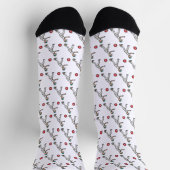 Lawn Bowls Socken (Oben)