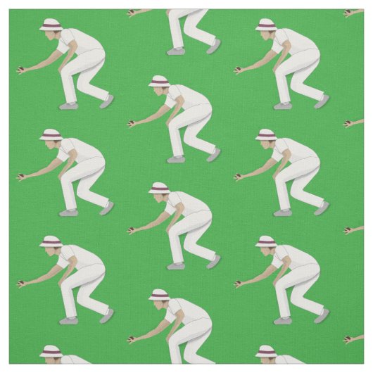 Lawn Bowls Stoff (Muster)