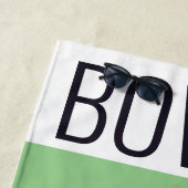 Lawn Bowls Strandtuch (Beispiel)