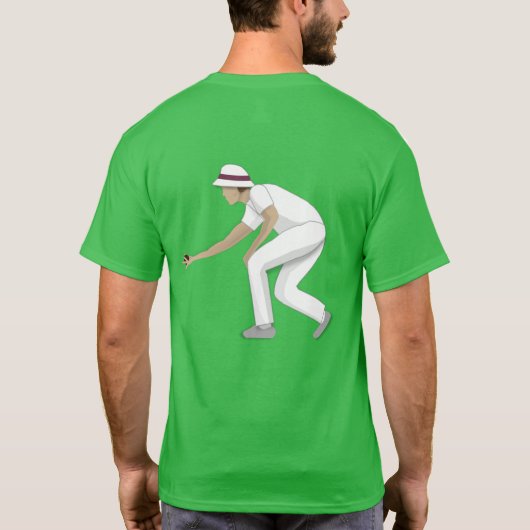 Lawn Bowls T-Shirt (Rückseite)