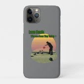 Lawn Bowls The Winners Design, iPhone Case (Rückseite)