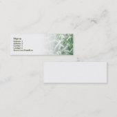 Lawn Business Card Mini Visitenkarte (Vorne/Hinten)
