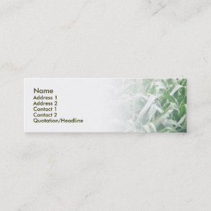 Lawn Business Card Mini Visitenkarte