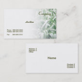 Lawn Business Card Visitenkarte (Vorne/Hinten)