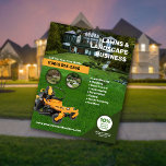 Lawn Care and Landscaping Business Flyer<br><div class="desc">Designed for the Lawn Service and Care business and business owners. This fully customizable flyer is a great way to market and advertise your lawn service business.  By 1Bizchoice (rights reserved).</div>