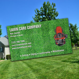 Lawn Care Company Visitenkarte