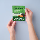 Lawn care grass lawn mower  flyer (Gruppe)