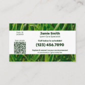 Lawn Care Service - Build Brand Loyalty - Rabattkarte (Rückseite)