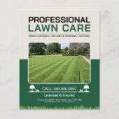 Lawn Care Services Flyer (Vorne)