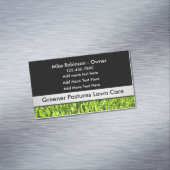 Lawn Care Simple Business Card Magnete (Beispiel)