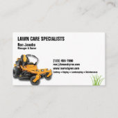 Lawn Care Specialist Visitenkarte (Vorderseite)