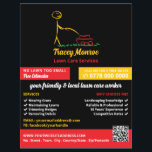 Lawn Care Worker, Lawn Care Services Flyer<br><div class="desc">Lawn Care Worker,  Lawn Care Services Advertising Flyer durch den Business Card Store.</div>