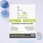 Lawn Care Worker, Lawn Care Services Flyer (Einzeln)