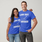 Lawn Dart Survivor Funny Funny Lawn Darts T-Shirt (Unisex)