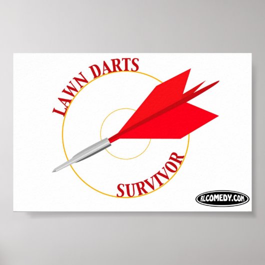 Lawn Darts Survivor Poster (Vorne)