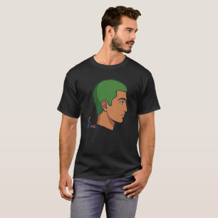 Lawn Hair Minimalistisch Unisex T - Shirt