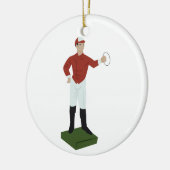 Lawn Jockey Keramik Ornament (Links)