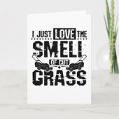 Lawn Mower Grass Karte (Vorderseite)