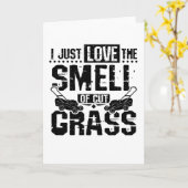 Lawn Mower Grass Karte (Gelbe Blume)