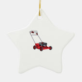 LAWN MOWER KERAMIK ORNAMENT (Vorne)