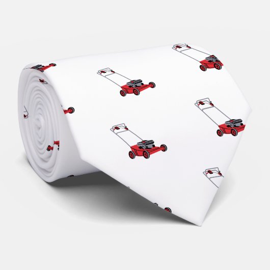 LAWN MOWER KRAWATTE (Gerollt)