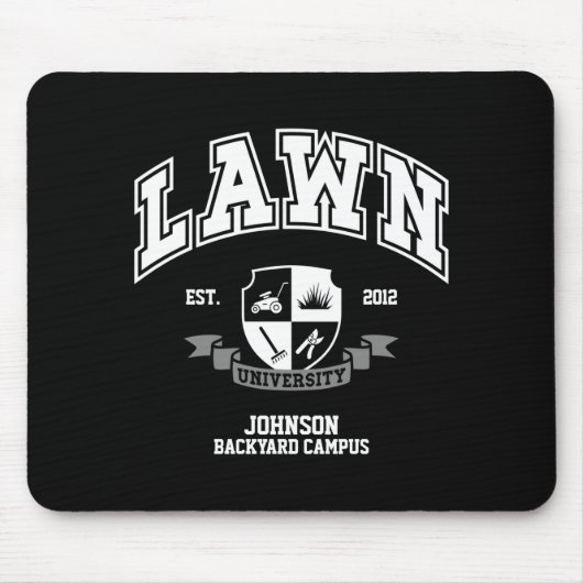 Lawn Mowing Funny Yard Work For Dad Grandpa _1 Mousepad (Vorne)