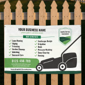 Lawn Mowing & Landscaping Business Marketing Banner