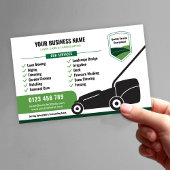 Lawn Mowing & Landscaping Business Marketing Flyer
