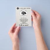 Lawn Mowing Landscaping Garden Lawn Care Tree Flyer (Gruppe)