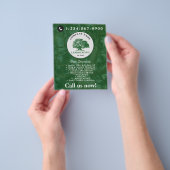 Lawn Mowing Landscaping Garden Lawn Care Tree Flyer (Gruppe)