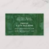 Lawn Mowing Landscaping Garden Lawn Care Tree Visitenkarte (Rückseite)