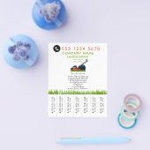 Lawn Mowing Landscaping Garden Tear Off Strips Flyer (Einzeln)