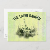 Lawn Ranger Postkarte (Vorne/Hinten)