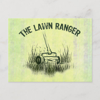 Lawn Ranger Postkarte